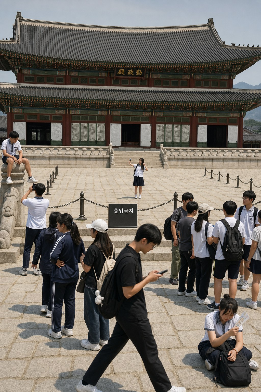 경복궁 근정전 앞마당
